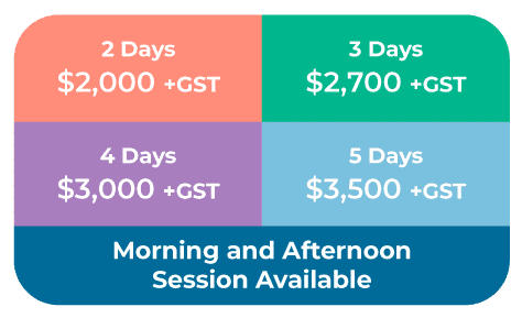 Early Intervention Program - Our Schedule