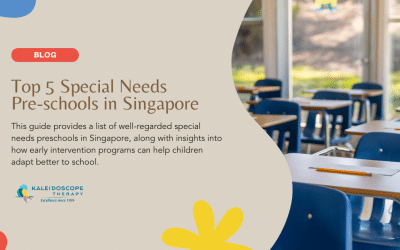 Top 5 Special Needs Pre-schools in Singapore